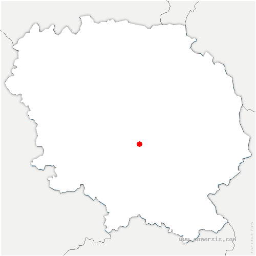 carte de localisation de Saint-Avit-le-Pauvre