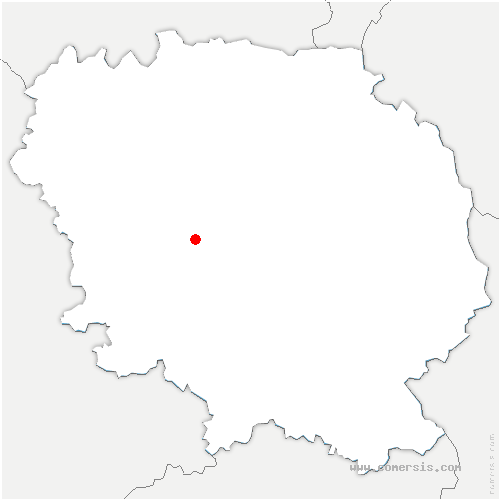 carte de localisation de Saint-Christophe
