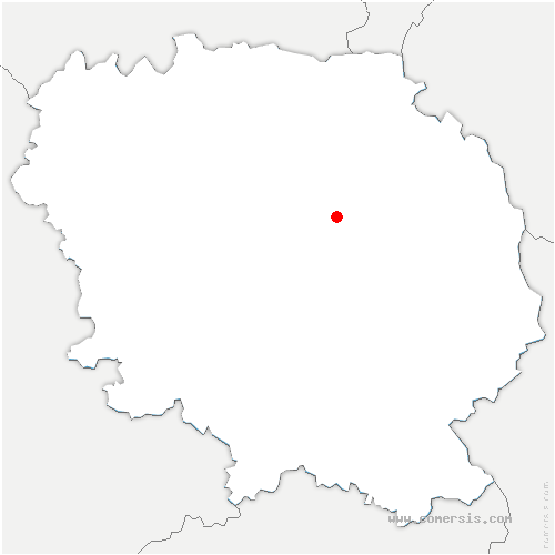 carte de localisation de Saint-Dizier-la-Tour