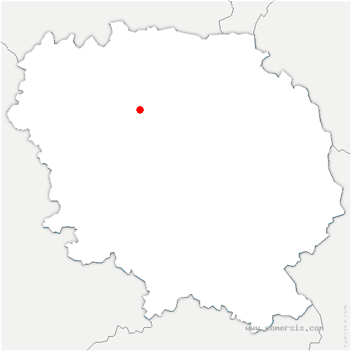 carte de localisation de Saint-Fiel