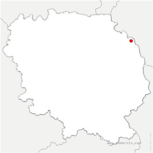 carte de localisation de Saint-Fréjoux