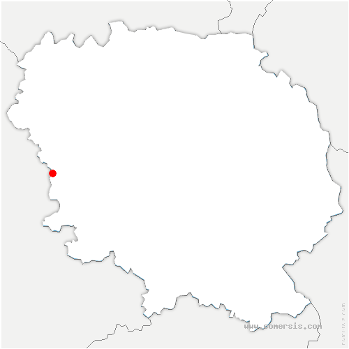 carte de localisation de Saint-Goussaud