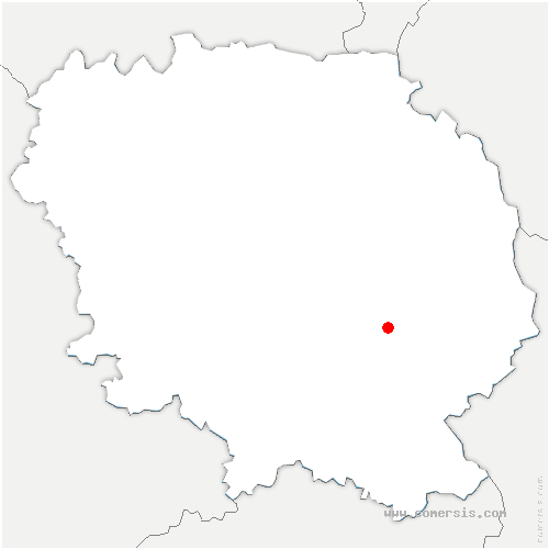 carte de localisation de Saint-Léonard-de-Noblat