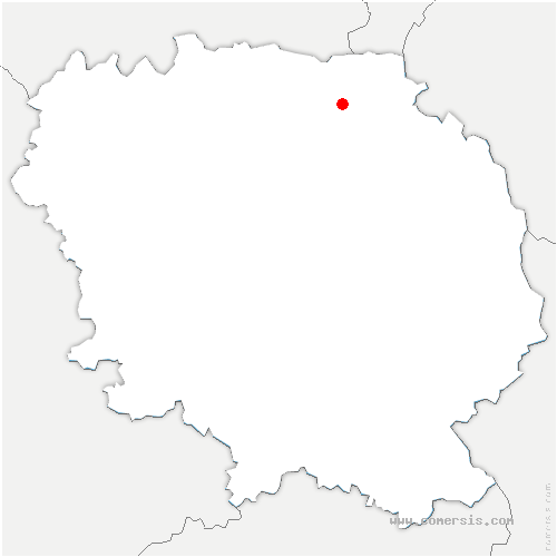 carte de localisation de Saint-Merd-les-Oussines