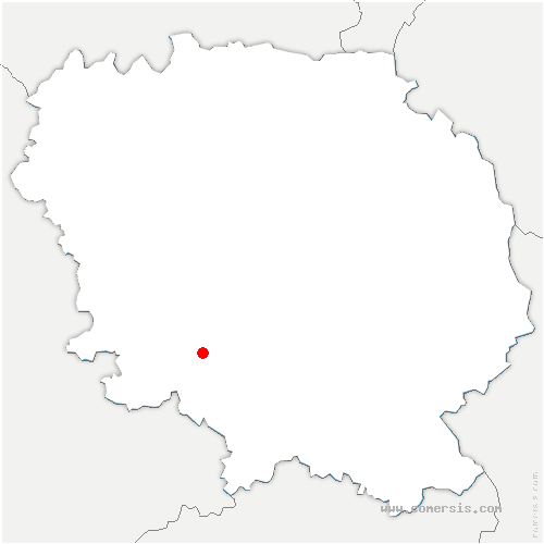 carte de localisation de Saint-Pardoux-Morterolles
