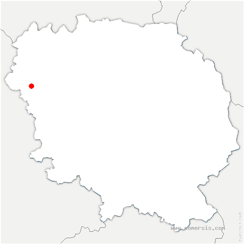 carte de localisation de Saint-Pierre-de-Fursac