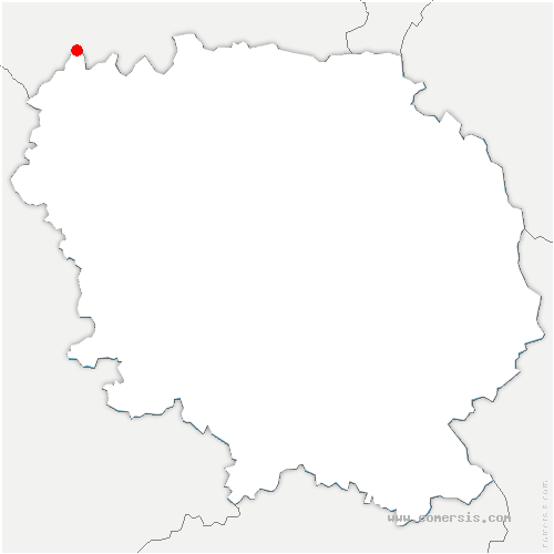 carte de localisation de Saint-Sébastien