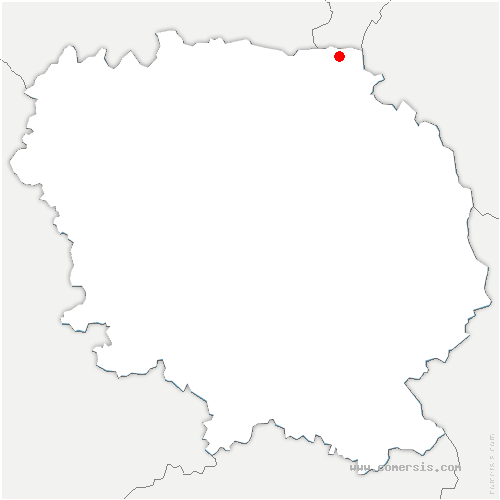 carte de localisation de Saint-Setiers
