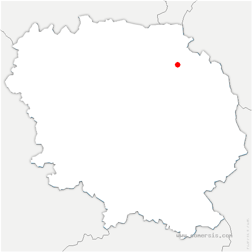 carte de localisation de Saint-Sulpice-les-Bois