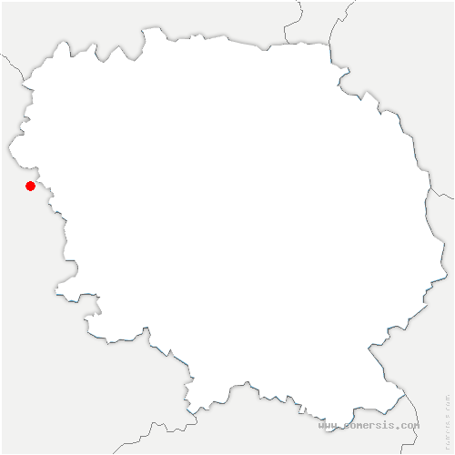 carte de localisation de Ségur-le-Château