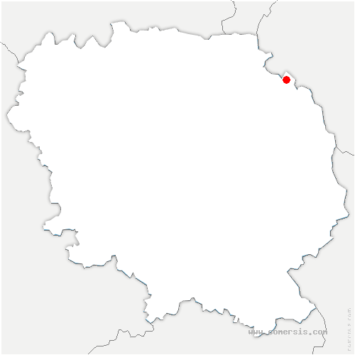 carte de localisation de Soumans