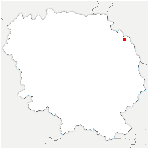carte de localisation d'Ussel