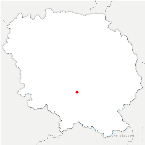 carte de localisation de Vallière