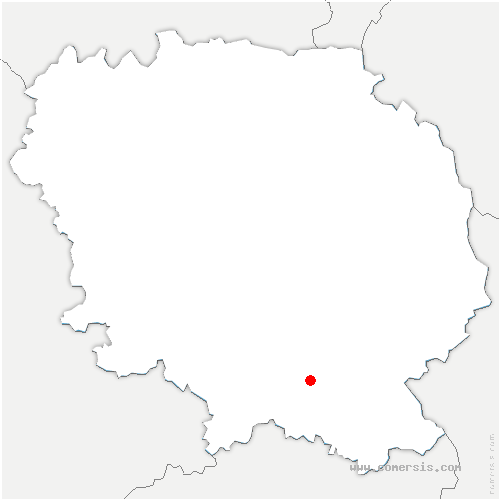 carte de localisation de Vicq-sur-Breuilh