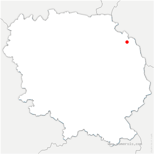 carte de localisation de Viersat