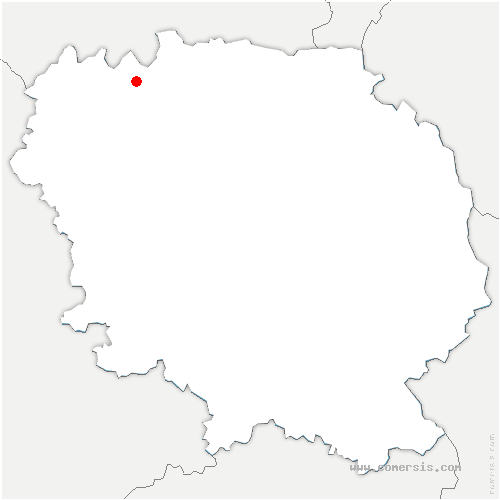 carte de localisation de Villard