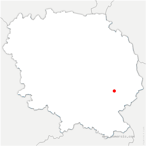 carte de localisation de Villetelle