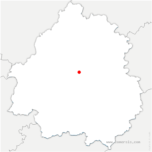 carte de localisation de Atur