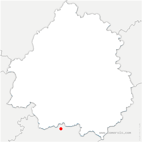 carte de localisation d'Aubeterre-sur-Dronne