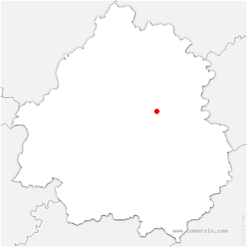 carte de localisation de Blis-et-Born