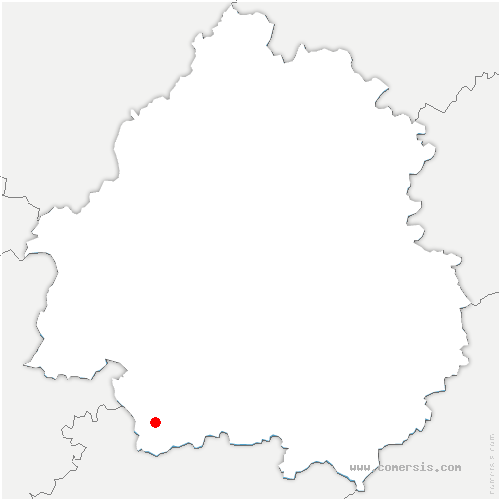 carte de localisation de Brie-sous-Chalais