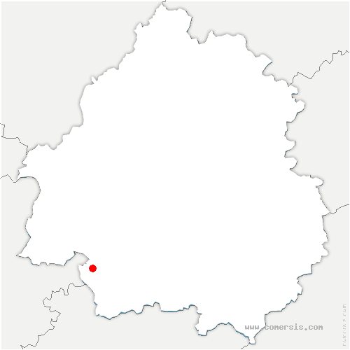 carte de localisation de Dournazac