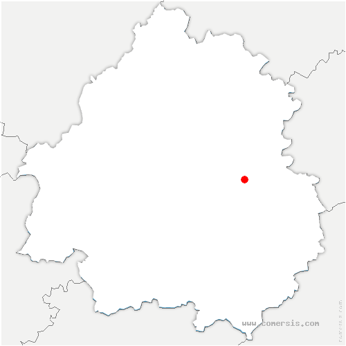 carte de localisation d'Eymouthiers