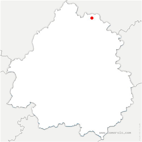 carte de localisation de Firbeix