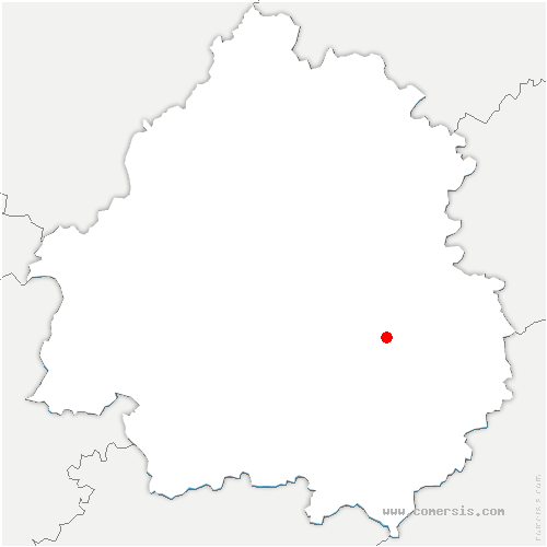 carte de localisation de Fleurac