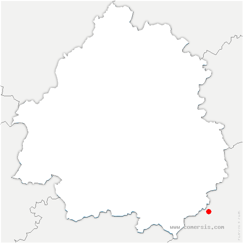carte de localisation de la Genétouze