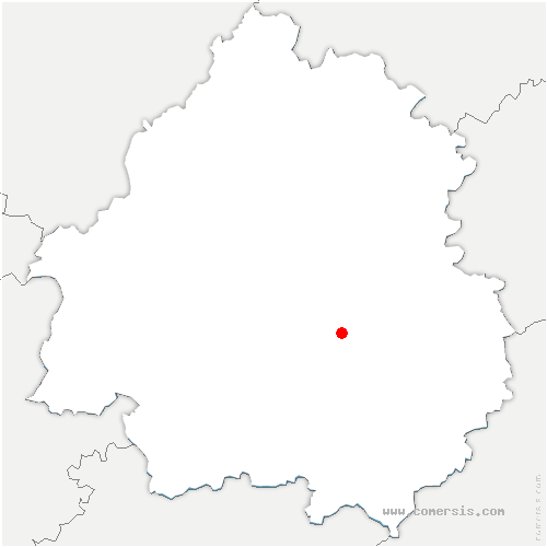 carte de localisation de Grassac