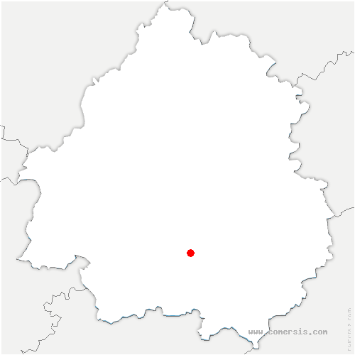 carte de localisation de Gurat