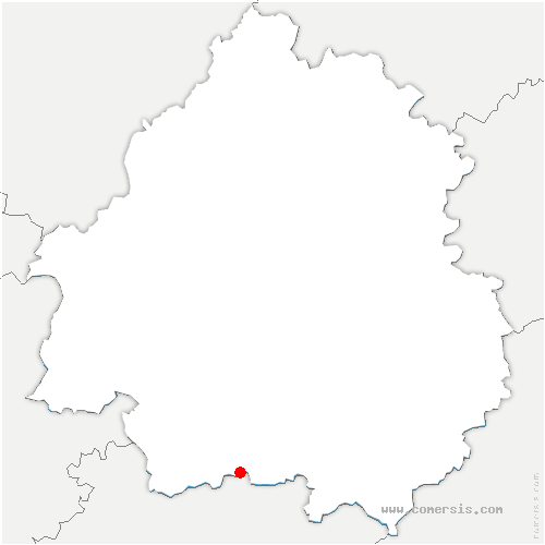 carte de localisation de Laprade