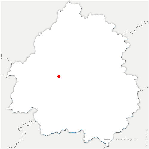 carte de localisation de Linars