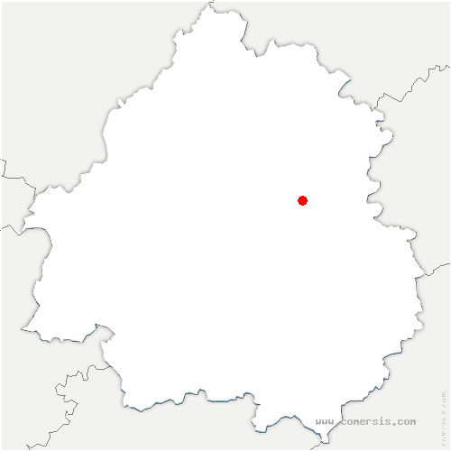 carte de localisation de Mazerolles