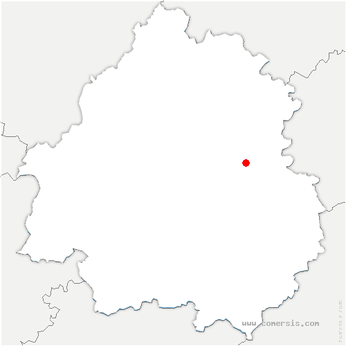 carte de localisation de Montbron