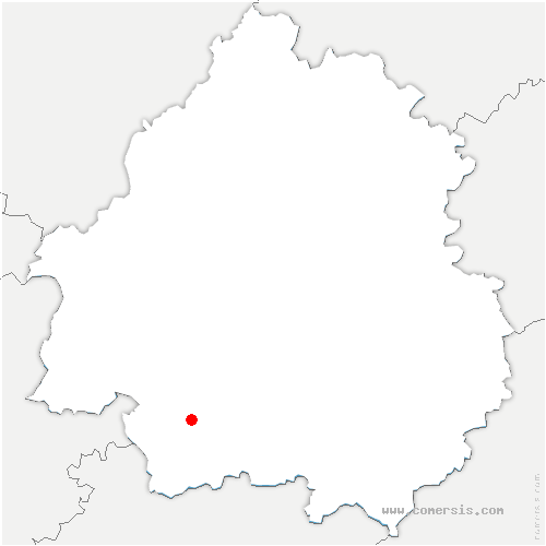 carte de localisation de Pageas