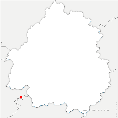 carte de localisation de Pensol