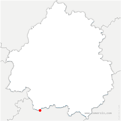 carte de localisation de Rioux-Martin