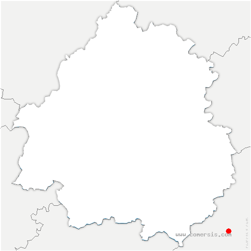 carte de localisation de Saint-Aigulin