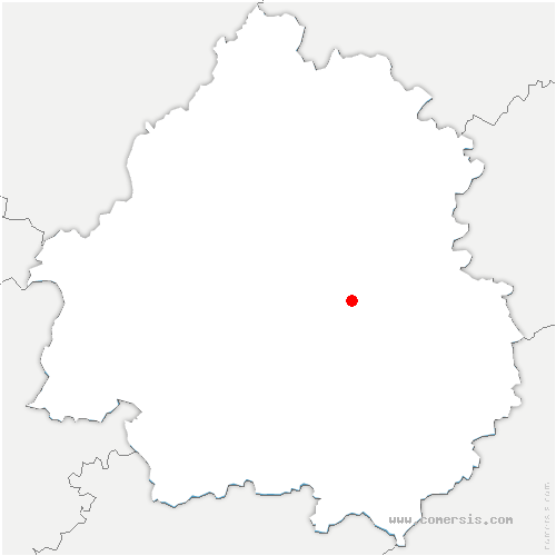 carte de localisation de Saint-Germain-de-Montbron