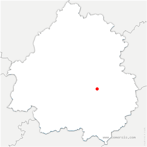 carte de localisation de Souffrignac