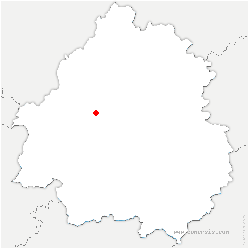 carte de localisation de Vindelle