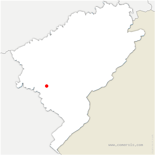 carte de localisation d'Argiésans