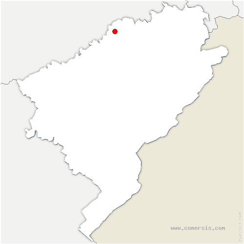carte de localisation d'Auxange