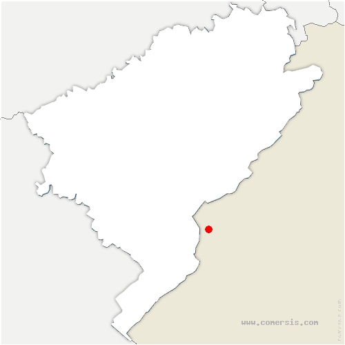 carte de localisation de Besnans