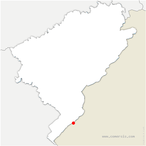 carte de localisation de Croix