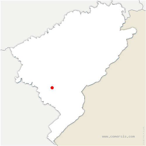 carte de localisation de Dorans