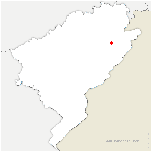 carte de localisation d'Esboz-Brest