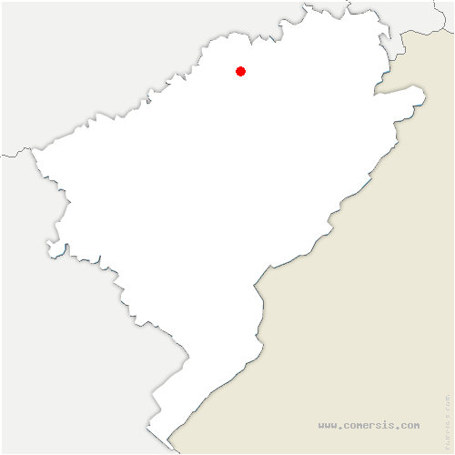 carte de localisation de Fraisans